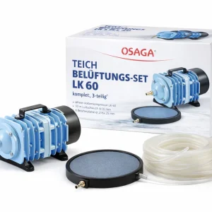 Neuheit Osaga Teich-Belüftungsset LK60 Set mit 216 mm Platte